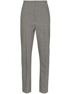 Saint Laurent houndstooth tailored trousers