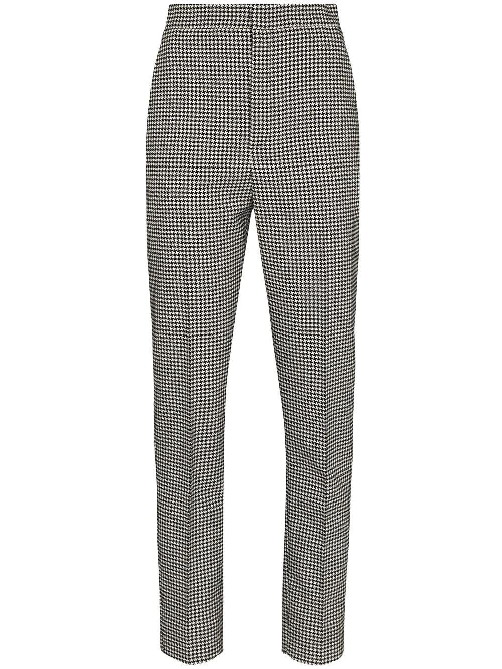 Saint Laurent houndstooth tailored trousers