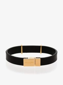 Saint Laurent Opyum leather bracelet