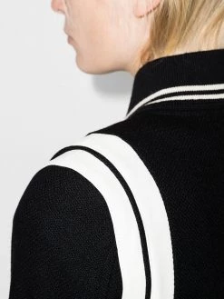 Saint Laurent two-tone varsity jacket