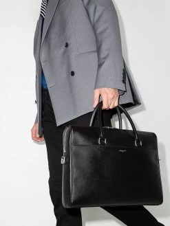 Saint Laurent Duffle leather briefcase