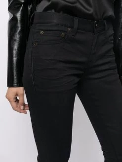 Saint Laurent skinny mid-rise jeans