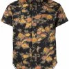 Saint Laurent floral-print short-sleeve shirt