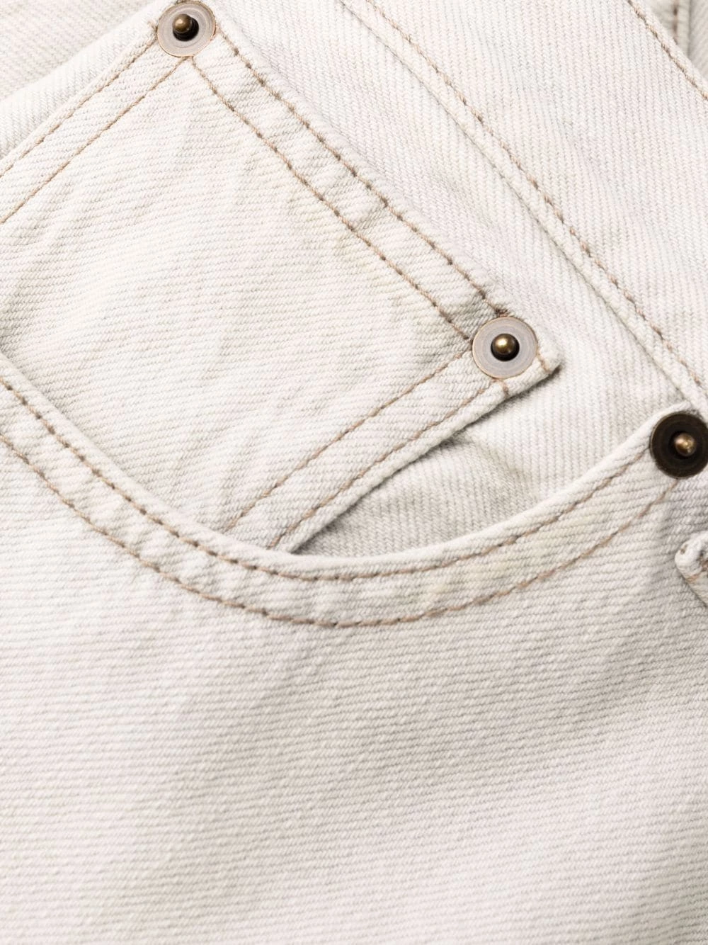 Saint Laurent mid-rise straight-leg jeans