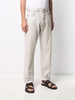 Saint Laurent mid-rise straight-leg jeans