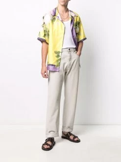 Saint Laurent mid-rise straight-leg jeans