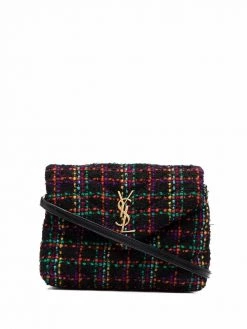 Saint Laurent Loulou Toy tweed crossbody bag