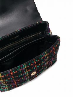 Saint Laurent Loulou Toy tweed crossbody bag