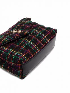 Saint Laurent Loulou Toy tweed crossbody bag