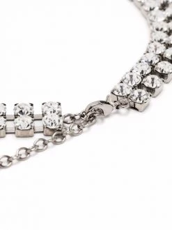 Saint Laurent double-strand necklace