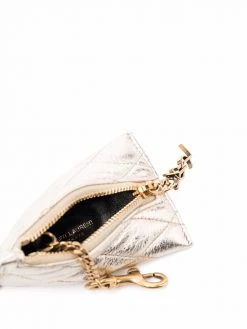 Saint Laurent Berlingo diamond quilting pouch