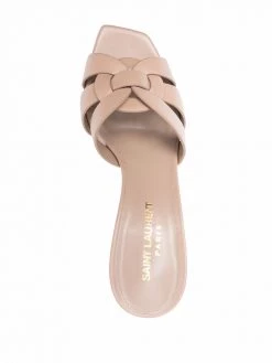 Saint Laurent Tribute 85mm mule sandals