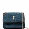 Saint Laurent Niki tweed shoulder bag