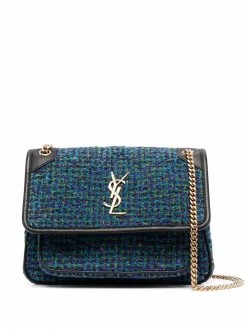 Saint Laurent Niki tweed shoulder bag