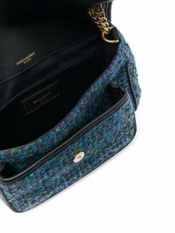 Saint Laurent Niki tweed shoulder bag
