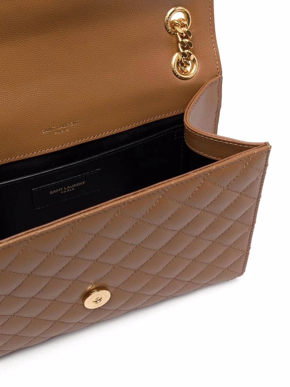 Saint Laurent diamond-pattern crossbody bag