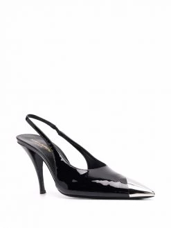 Saint Laurent patent leather slingback pumps