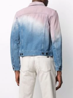 Saint Laurent gradient-effect denim jacket