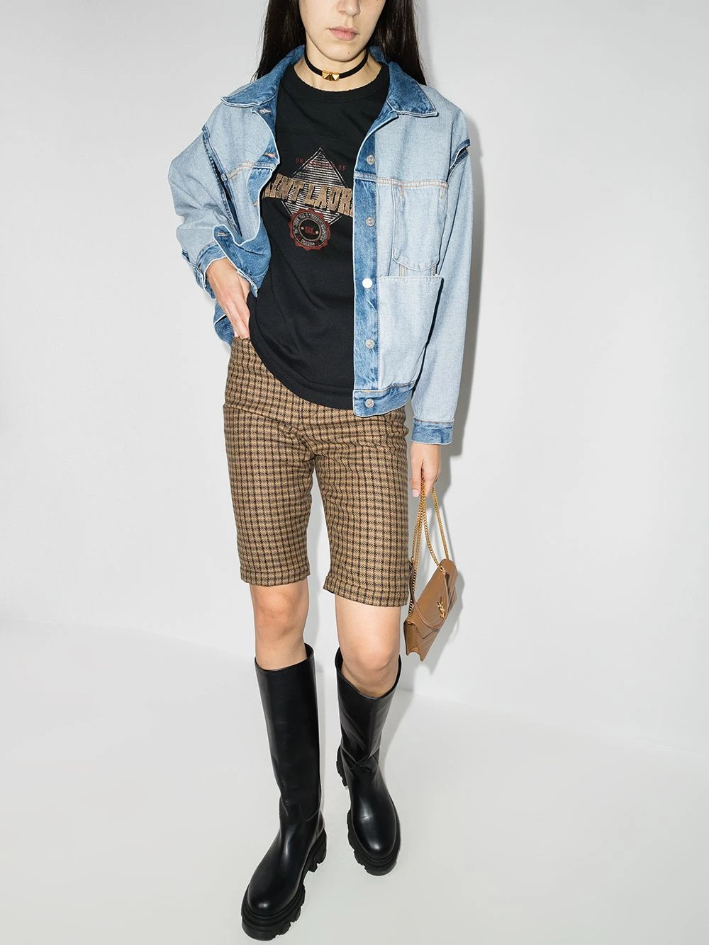 Saint Laurent University of Saint Laurent crew-neck T-shirt