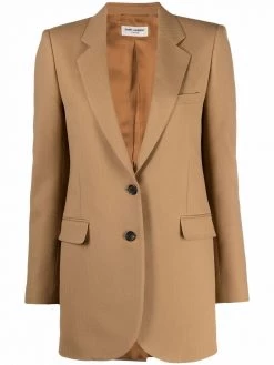 Saint Laurent single-breasted wool blazer