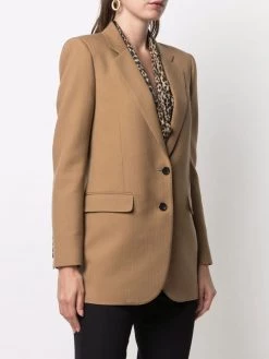 Saint Laurent single-breasted wool blazer