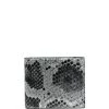 Saint Laurent snakeskin-effect leather bi-fold cardholder
