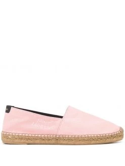 Saint Laurent logo-embroidered espadrilles
