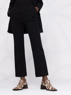 Saint Laurent cropped flared trousers