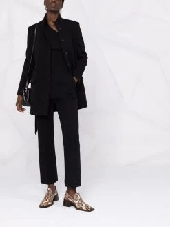 Saint Laurent cropped flared trousers