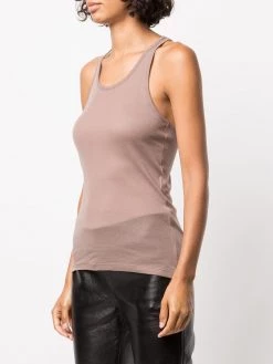 Saint Laurent semi-sheer tank top