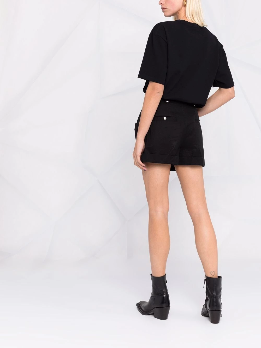 Saint Laurent Rive Gauche print T-shirt