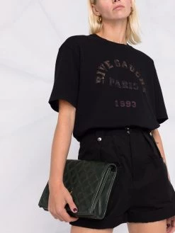 Saint Laurent Rive Gauche print T-shirt