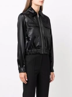 Saint Laurent zip-fastening long-sleeve jacket