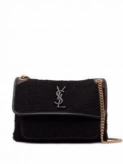 Saint Laurent medium tweed bouclé Niki bag