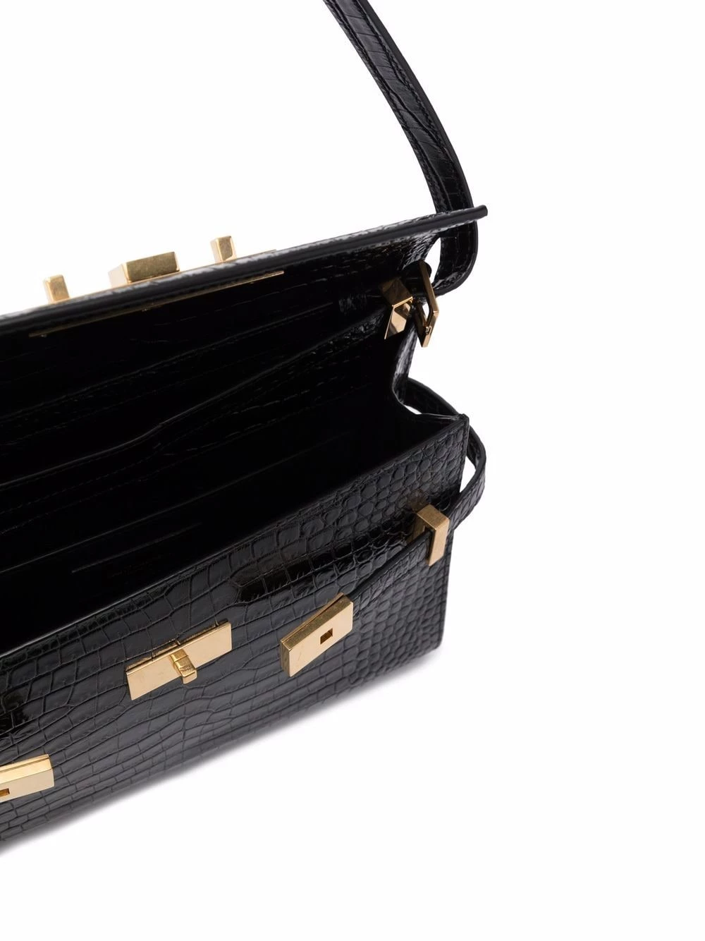 Saint Laurent Manhattan embossed shoulder bag