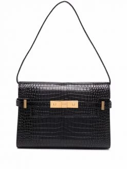 Saint Laurent Manhattan embossed shoulder bag