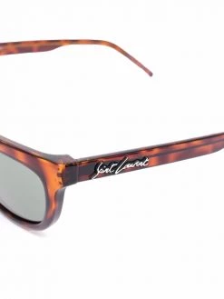 Saint Laurent cat eye-frame tortoiseshell sunglasses