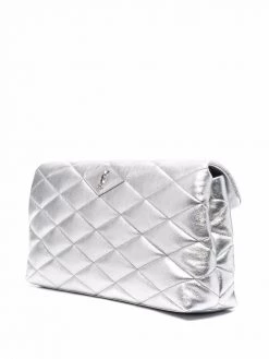 Saint Laurent Sade puffer envelope clutch