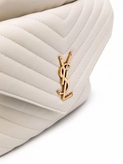 Saint Laurent Joe drawstring quilted backpack