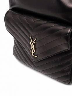 Saint Laurent Joe quilted backpack