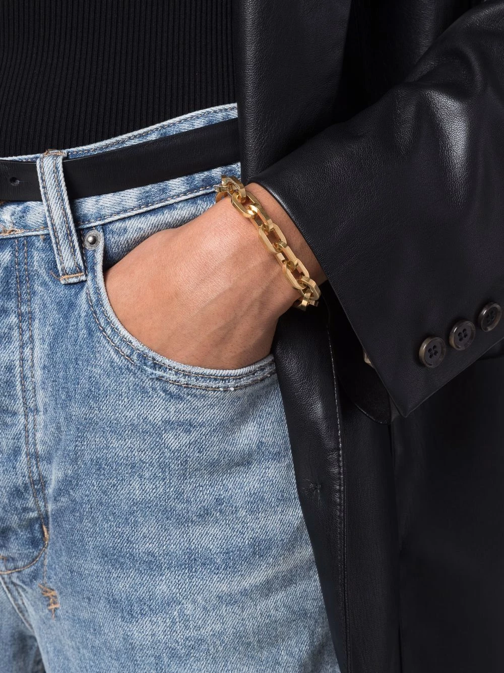 Saint Laurent chain-link bracelet