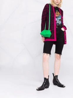 Saint Laurent tweed-knit cardigan