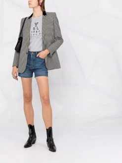 Saint Laurent YSL 1984 logo T-shirt