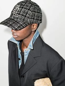 Saint Laurent SL tweed hat