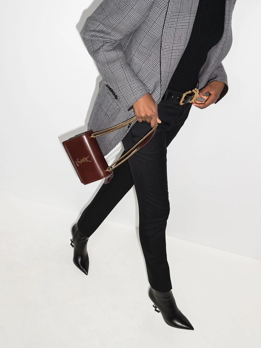 Saint Laurent small Monogram Sunset crossbody bag