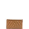 Saint Laurent monogram quilted zipped pouch