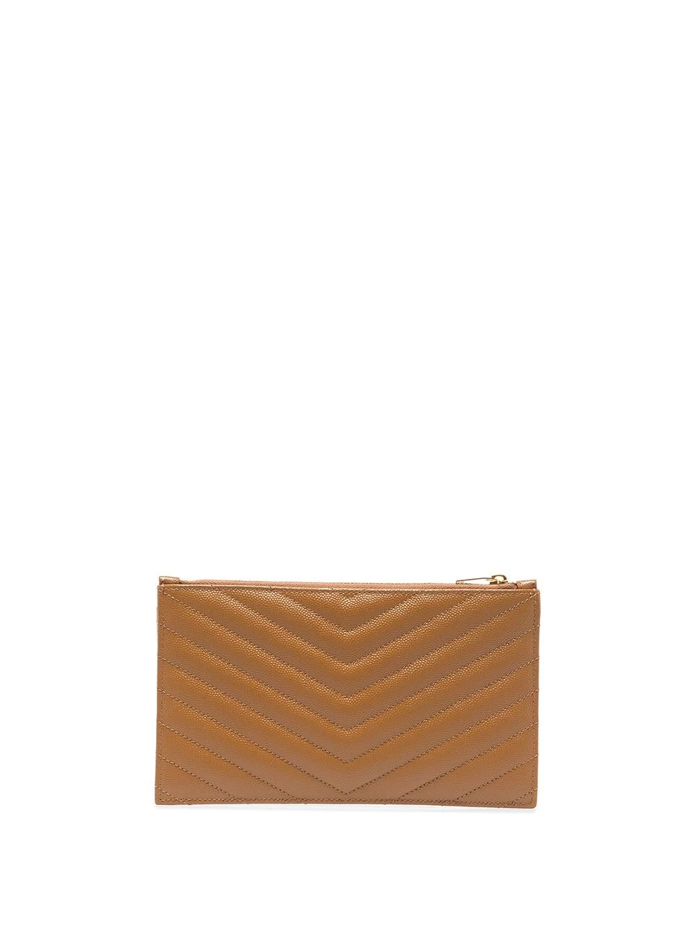 Saint Laurent monogram quilted zipped pouch