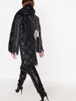 Saint Laurent diamond-quilted scarf