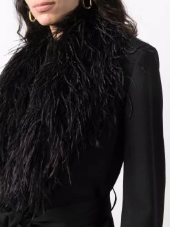Saint Laurent single-breasted belted coat