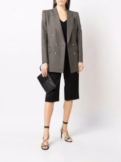 Saint Laurent double-breasted wool jacket